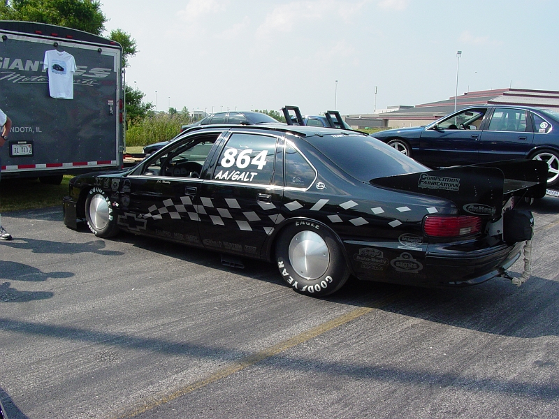 DSC00011.JPG - The next few pictures are of The HERD's very own John Madeley. Owner of The Worlds FASTEST Impala SS.