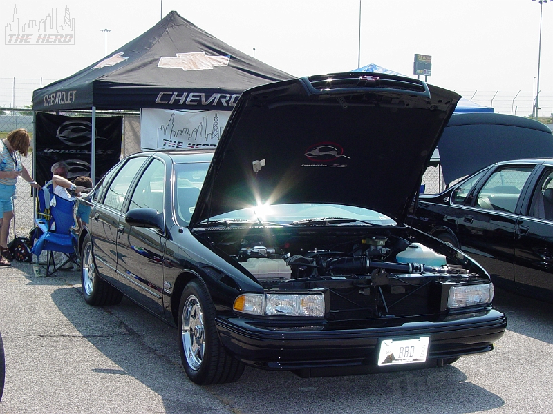 DSC00041.JPG - Tom Dinkel's award winning Impala SS. He didn't compete, this year ... but it was still the cleanest car around.