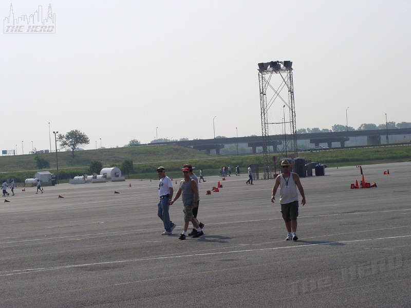 P1010057.JPG - Walking the Autocross Course.