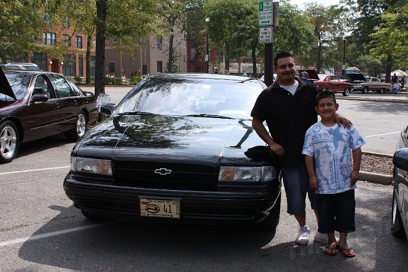 IMG_4041.JPG - Jorge Guzman and son with his 1996 Impala SS